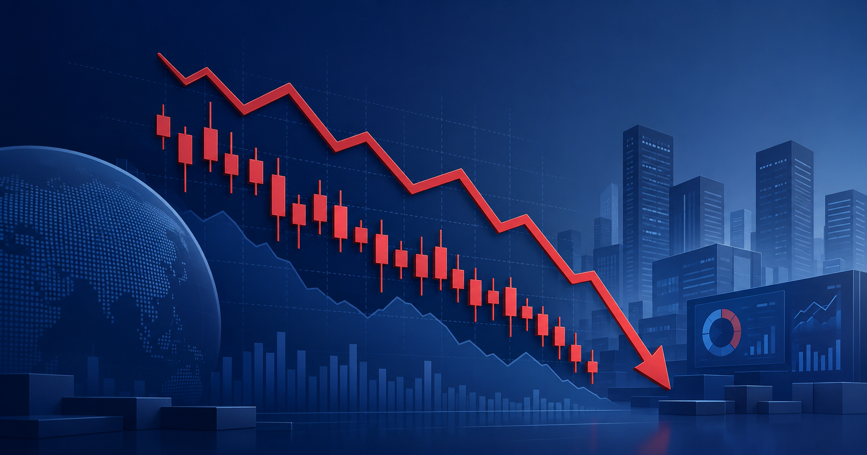 코스피 6.37% 폭락, 왜 떨어졌나? 반도체·금리·레버리지 ETF 쉽게 풀기